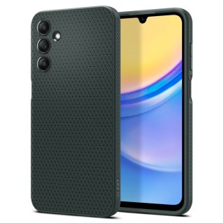 Spigen nakładka Liquid Air do Samsung Galaxy A15 4G / 5G ciemnozielona