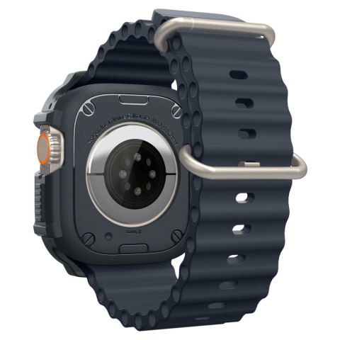 Spigen nakładka Rugged Armor do Apple Watch Ultra 1 / 2 (49 mm) ciemnoszara Spigen nakładka Rugged Armor do Apple Watch Ultra 1 / 2 (49 mm) ciemnoszara