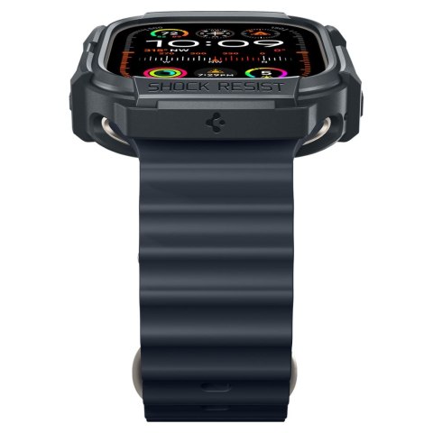 Spigen nakładka Rugged Armor do Apple Watch Ultra 1 / 2 (49 mm) ciemnoszara Spigen nakładka Rugged Armor do Apple Watch Ultra 1 / 2 (49 mm) ciemnoszara