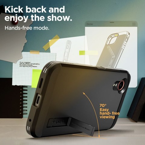 Spigen nakładka Tough Armor do Samsung Galaxy Xcover 7 czarna Spigen nakładka Tough Armor do Samsung Galaxy Xcover 7 czarna