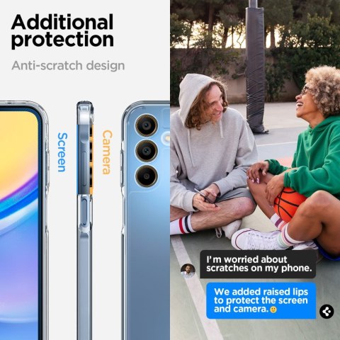 Spigen nakładka Ultra Hybrid do Samsung Galaxy A15 4G / 5G przezroczysta Spigen nakładka Ultra Hybrid do Samsung Galaxy A15 4G / 5G przezroczysta