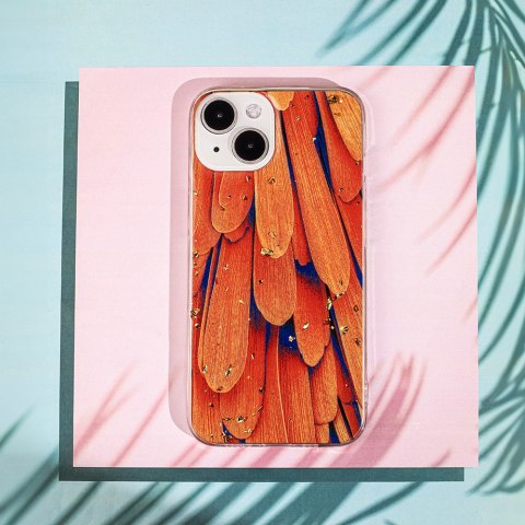 Nakładka Gold Glam do Samsung Galaxy A14 4G / A14 5G orange Nakładka Gold Glam do Samsung Galaxy A14 4G / A14 5G orange