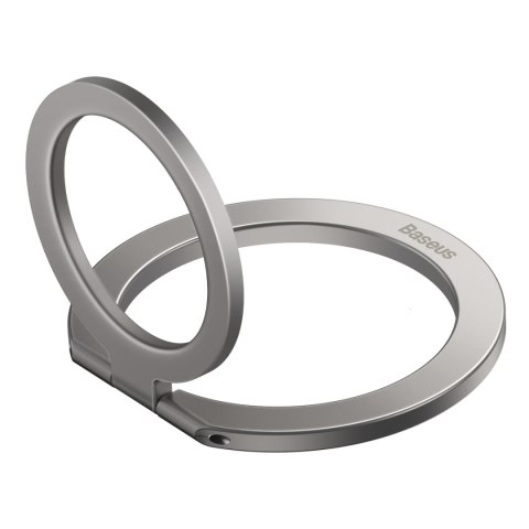 Baseus magnetyczny uchwyt Halo Series Foldable Metal Ring Stand(Single-ring)srebrny Baseus magnetyczny uchwyt Halo Series Foldable Metal Ring Stand(Single-ring)srebrny
