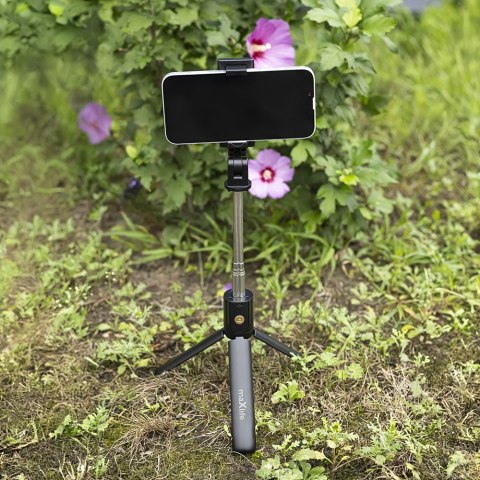 Maxlife selfie stick Bluetooth tripod MXST-100 czarny Maxlife selfie stick Bluetooth tripod MXST-100 czarny
