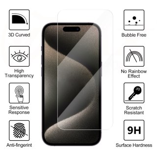 Vmax szkło hartowane 2,5D Normal Clear Glass do Samsung Galaxy A25