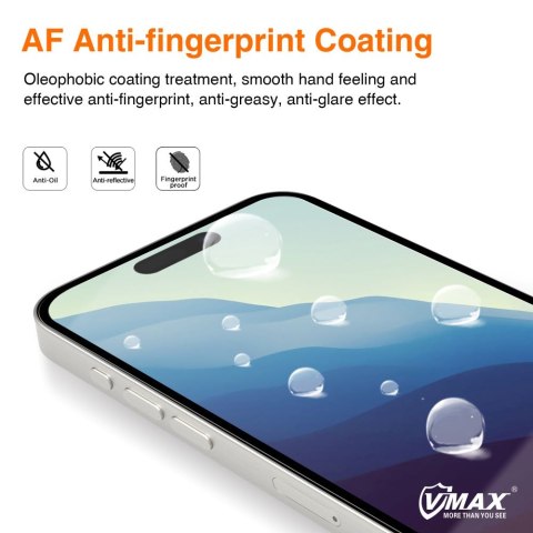 Vmax szkło hartowane 9D Glass do iPhone 15 6,1" / 16 6,1" Vmax szkło hartowane 9D Glass do iPhone 15 6,1" / 16 6,1"