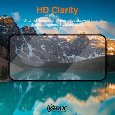 Vmax szkło hartowane 9D Glass do iPhone 15 Pro 6,1" Vmax szkło hartowane 9D Glass do iPhone 15 Pro 6,1"