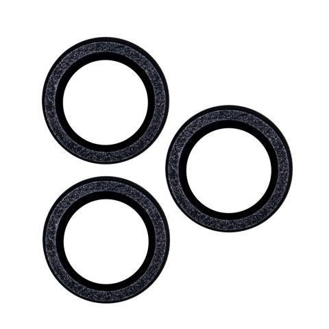 Zestaw szkieł na aparat do iPhone 11 Pro Max black glitter (3 sztuki) Zestaw szkieł na aparat do iPhone 11 Pro Max black glitter (3 sztuki)