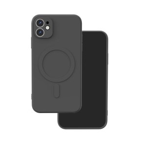Nakładka Simple Color Mag do iPhone 11 czarna