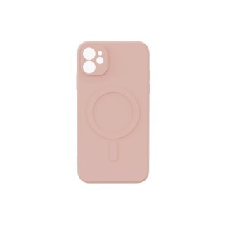 Nakładka Simple Color Mag do iPhone 11 różowa