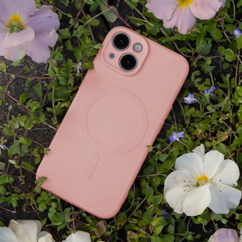Nakładka Simple Color Mag do iPhone 11 różowa