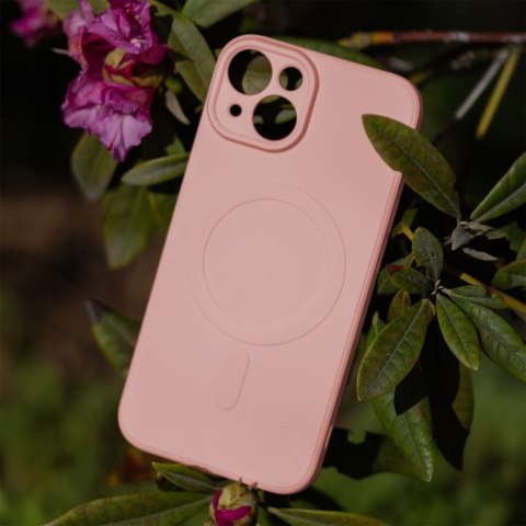 Nakładka Simple Color Mag do iPhone 11 różowa