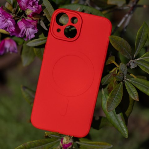 Nakładka Simple Color Mag do iPhone 12 Pro 6,1" czerwona Nakładka Simple Color Mag do iPhone 12 Pro 6,1" czerwona