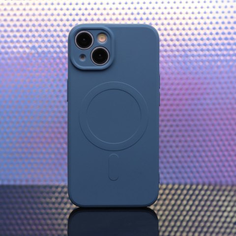 Nakładka Simple Color Mag do iPhone 12 Pro 6,1" granatowa Nakładka Simple Color Mag do iPhone 12 Pro 6,1" granatowa