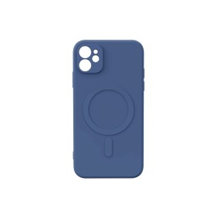 Nakładka Simple Color Mag do iPhone 13 6,1" granatowa