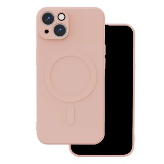 Nakładka Simple Color Mag do iPhone 13 6,1" różowa