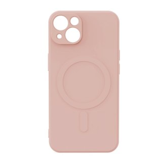 Nakładka Simple Color Mag do iPhone 13 6,1" różowa