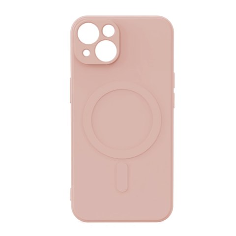 Nakładka Simple Color Mag do iPhone 13 6,1" różowa