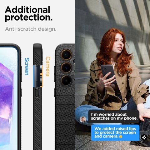 Spigen nakładka Liquid Air do Samsung Galaxy A55 5G matowa Spigen nakładka Liquid Air do Samsung Galaxy A55 5G matowa