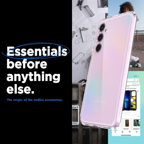 Spigen nakładka Ultra Hybrid do Samsung Galaxy A35 5G przezroczysta Spigen nakładka Ultra Hybrid do Samsung Galaxy A35 5G przezroczysta