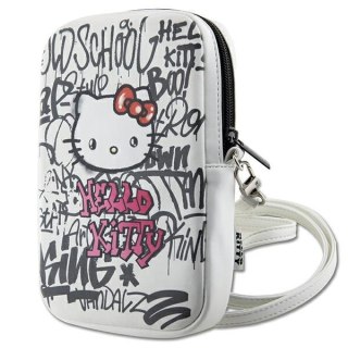 Hello Kitty Torebka biała Graffiti Kitty Head
