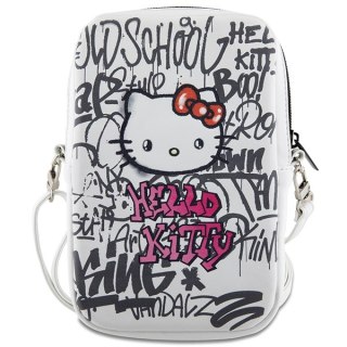 Hello Kitty Torebka biała Graffiti Kitty Head