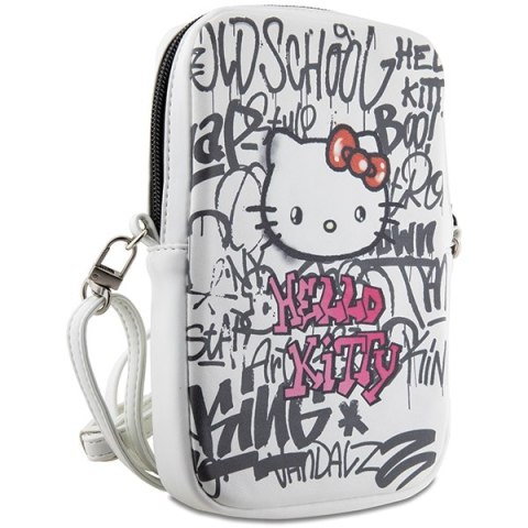 Hello Kitty Torebka biała Graffiti Kitty Head Hello Kitty Torebka biała Graffiti Kitty Head