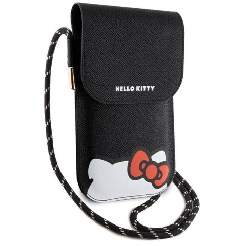 Hello Kitty Torebka czarna Leather Hiding Kitty Cord Hello Kitty Torebka czarna Leather Hiding Kitty Cord