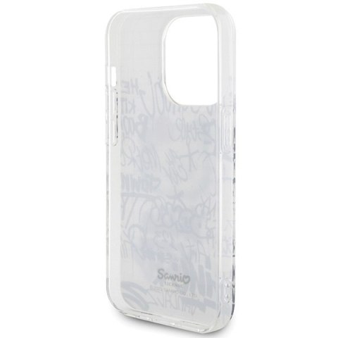 Nakładka Hello Kitty do iPhone 15 Pro 6,1" biała hardcase IML Kitty On Bricks Graffiti Nakładka Hello Kitty do iPhone 15 Pro 6,1" biała hardcase IML Kitty On Bricks Graffiti