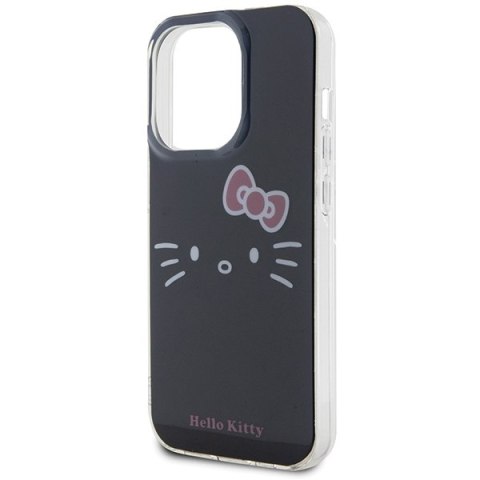 Nakładka Hello Kitty do iPhone 15 Pro Max 6,7" czarna hardcase IML Kitty Face Nakładka Hello Kitty do iPhone 15 Pro Max 6,7" czarna hardcase IML Kitty Face