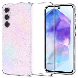 Spigen nakładka Liquid Crystal do Samsung Galaxy A55 5G transparent glitter