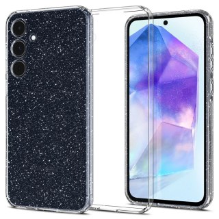 Spigen nakładka Liquid Crystal do Samsung Galaxy A55 5G transparent glitter