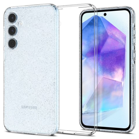 Spigen nakładka Liquid Crystal do Samsung Galaxy A55 5G transparent glitter Spigen nakładka Liquid Crystal do Samsung Galaxy A55 5G transparent glitter