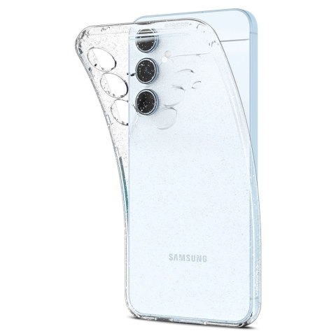 Spigen nakładka Liquid Crystal do Samsung Galaxy A55 5G transparent glitter Spigen nakładka Liquid Crystal do Samsung Galaxy A55 5G transparent glitter