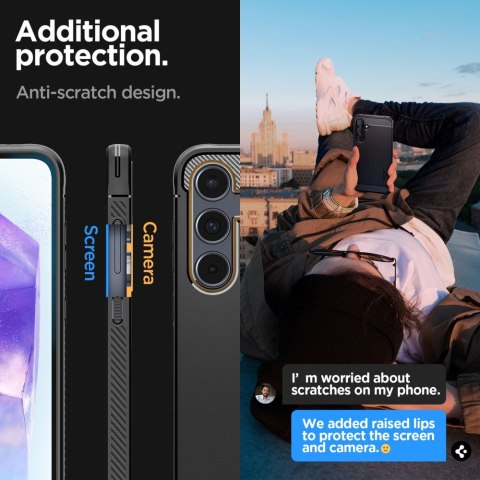 Spigen nakładka Rugged Armor do Samsung Galaxy A55 5G matowa Spigen nakładka Rugged Armor do Samsung Galaxy A55 5G matowa