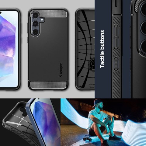 Spigen nakładka Rugged Armor do Samsung Galaxy A55 5G matowa Spigen nakładka Rugged Armor do Samsung Galaxy A55 5G matowa
