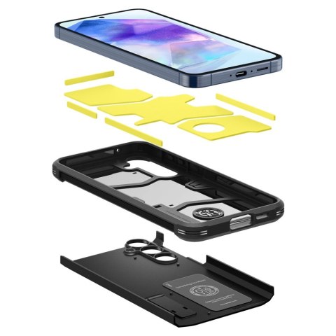 Spigen nakładka Tough Armor do Samsung Galaxy A55 5G czarna Spigen nakładka Tough Armor do Samsung Galaxy A55 5G czarna