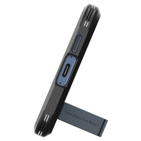 Spigen nakładka Tough Armor do Samsung Galaxy A55 5G czarny metal Spigen nakładka Tough Armor do Samsung Galaxy A55 5G czarny metal
