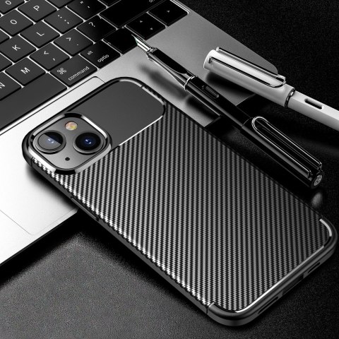 Nakładka Carbon Black do iPhone 13 Pro 6,1" Nakładka Carbon Black do iPhone 13 Pro 6,1"