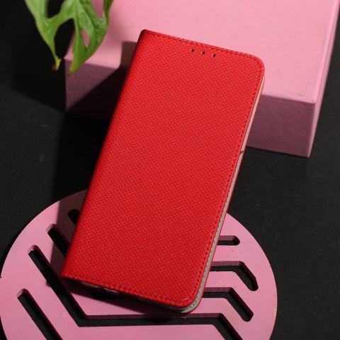 Etui Smart Magnet do Oppo Reno 11F 5G (Global) czerwone Etui Smart Magnet do Oppo Reno 11F 5G (Global) czerwone