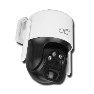Kamera solarna obrotowa zewn. biała IP66 PTZ WiFi IP66 3Mpix 3W USBC-C 5V 9600mAh 320* SMART LTC Vision