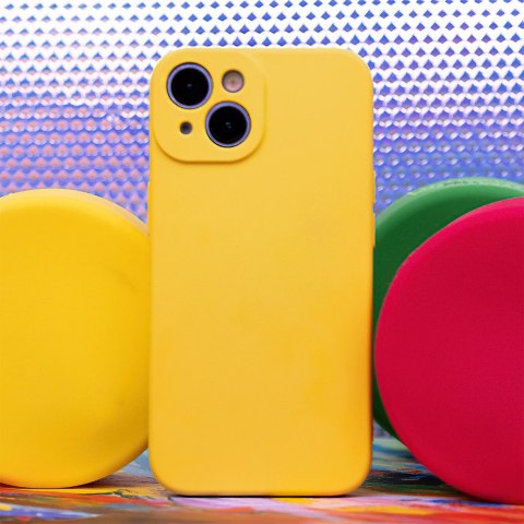 Nakładka Silicon do iPhone 11 żółta Nakładka Silicon do iPhone 11 żółta