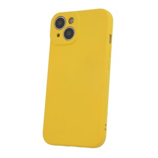 Nakładka Silicon do iPhone 12 / 12 Pro 6,1" żółta