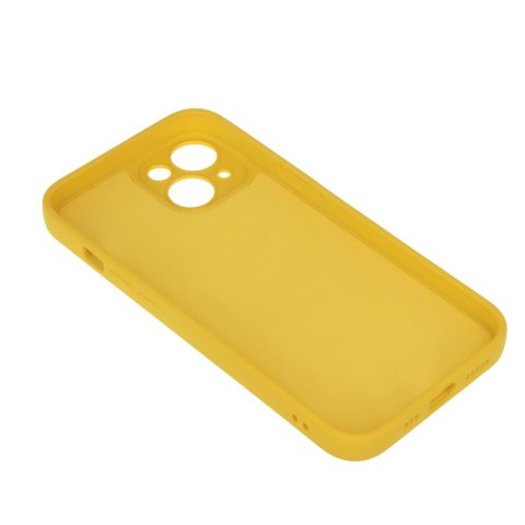 Nakładka Silicon do iPhone 12 / 12 Pro 6,1" żółta Nakładka Silicon do iPhone 12 / 12 Pro 6,1" żółta