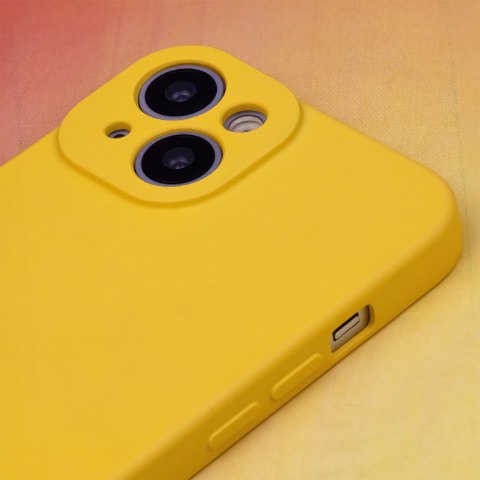 Nakładka Silicon do iPhone 12 / 12 Pro 6,1" żółta Nakładka Silicon do iPhone 12 / 12 Pro 6,1" żółta
