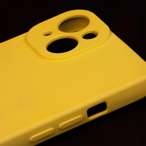 Nakładka Silicon do iPhone 12 / 12 Pro 6,1" żółta Nakładka Silicon do iPhone 12 / 12 Pro 6,1" żółta