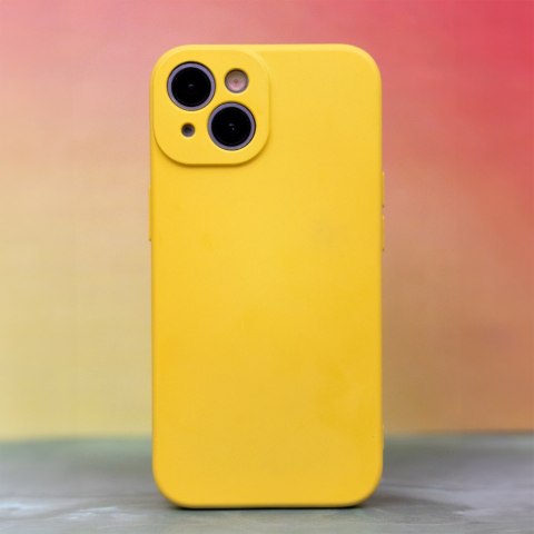 Nakładka Silicon do iPhone 14 6,1" żółta Nakładka Silicon do iPhone 14 6,1" żółta