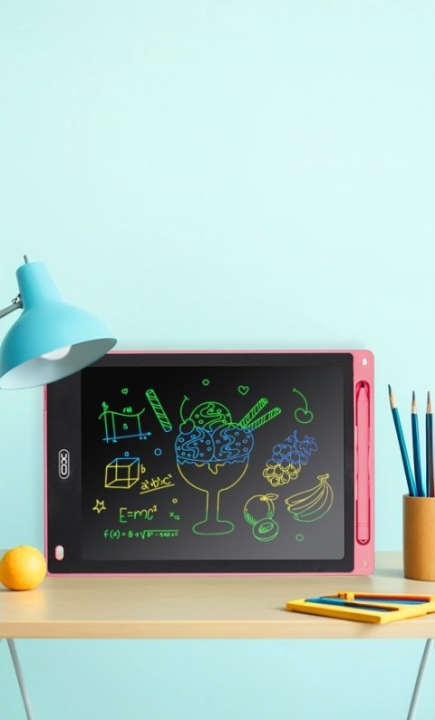 XO tablet graficzny do rysowania LCD V01 10" różowy XO tablet graficzny do rysowania LCD V01 10" różowy