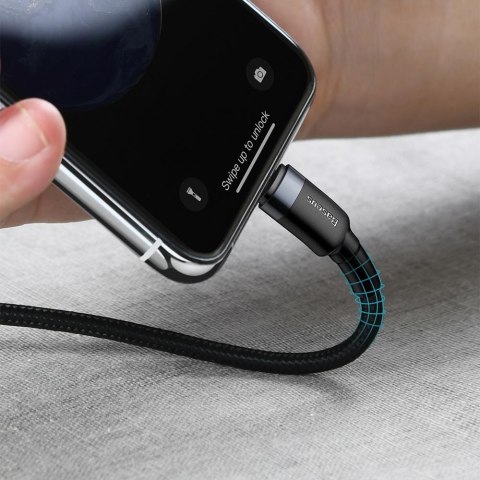 Baseus kabel Cafule PD USB-C - Lightning 1,0 m szaro-czarny 18W Baseus kabel Cafule PD USB-C - Lightning 1,0 m szaro-czarny 18W