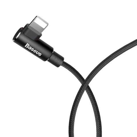 Baseus kabel MVP Elbow USB - Lightning 1,0 m 2A czarny Baseus kabel MVP Elbow USB - Lightning 1,0 m 2A czarny